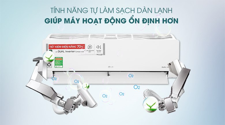 Máy lạnh LG Inverter 1 HP V10APFUV