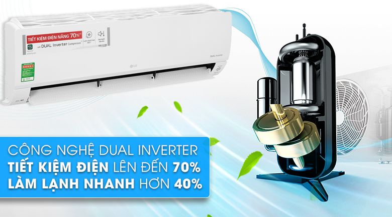 Máy lạnh LG Inverter 2 HP V18API1