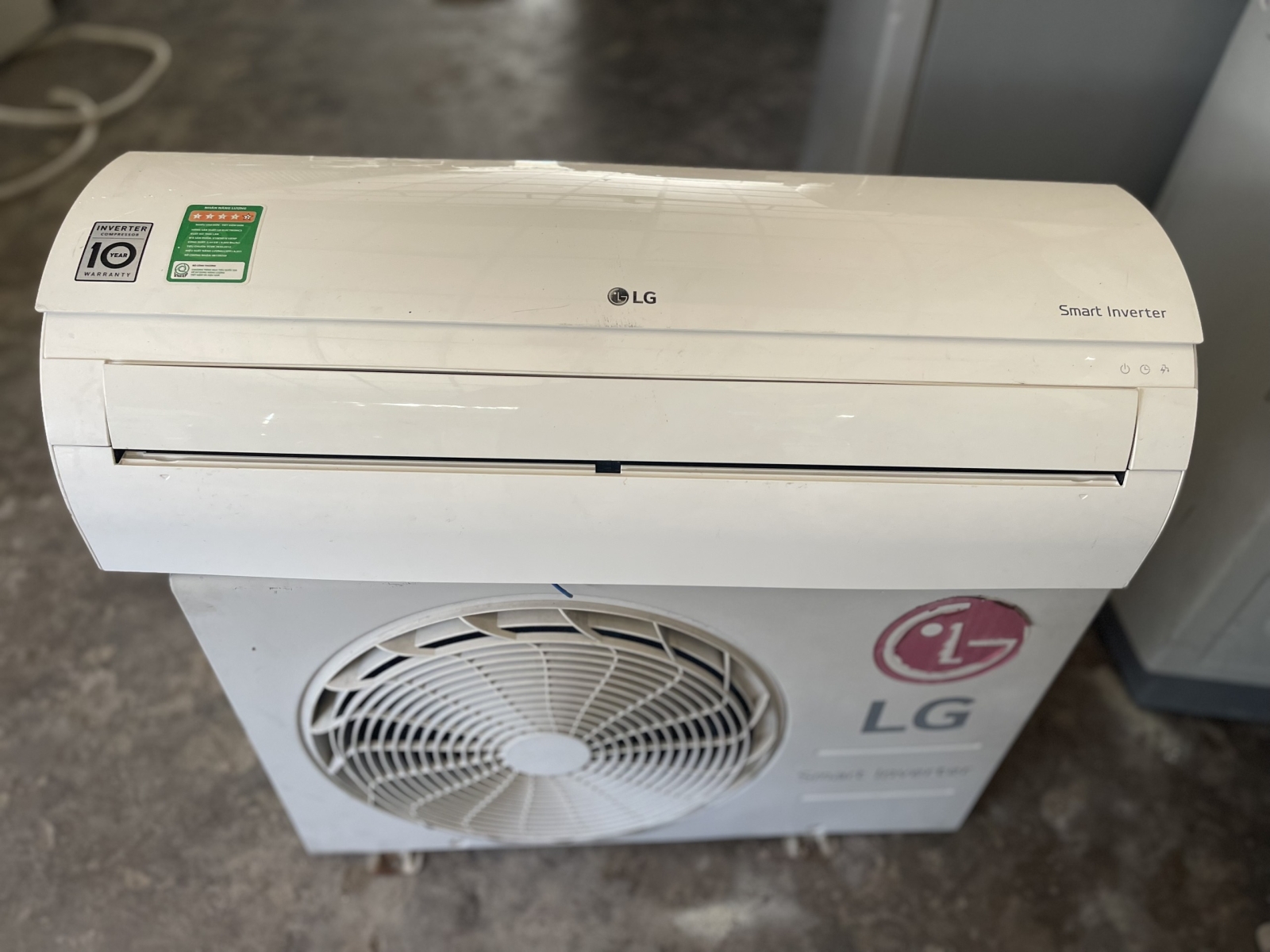 MÁY LẠNH LG 1HP INVERTER GAS 410